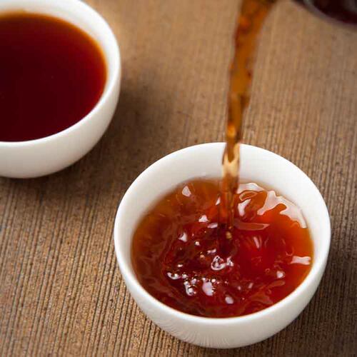 湖北黑茶砖 赵李桥川字牌05年青砖茶叶 藏茶 茯砖茶 包邮 - 图2
