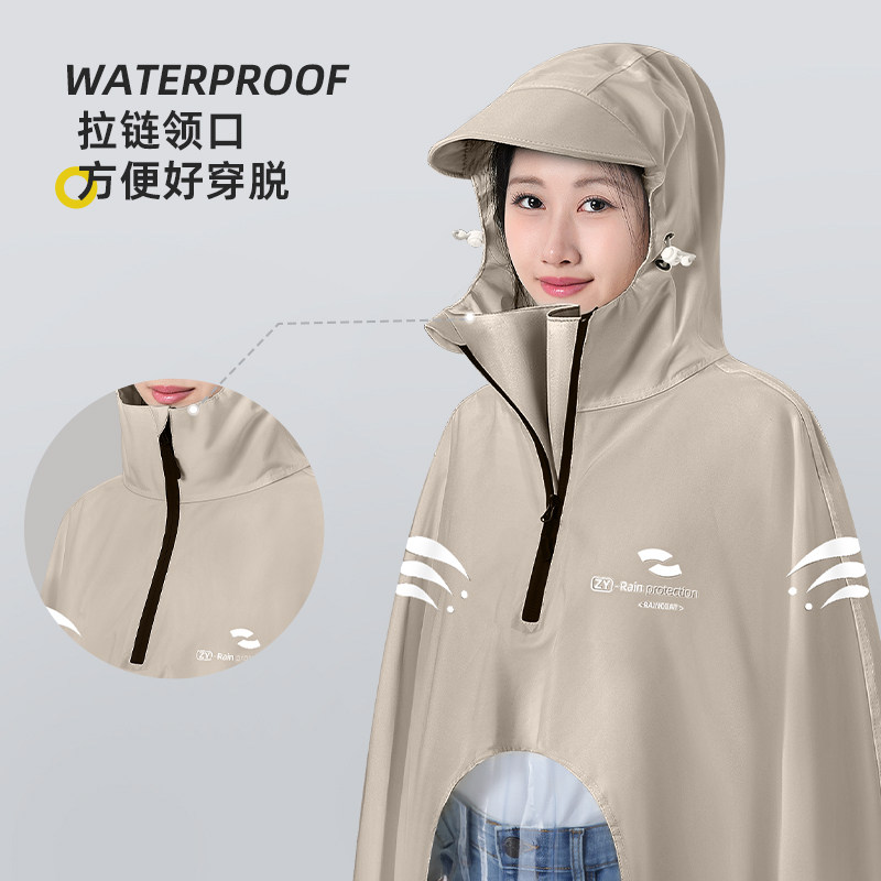 电动车雨衣长款全身防暴雨加厚加大女款成人电瓶车单人专用雨披男