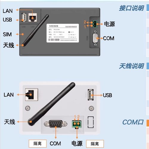 昆仑通态TPC7072Gi/TPC1071Gi/1071Gt/TPC1570Gi.TPC1571Gn全新正 - 图2