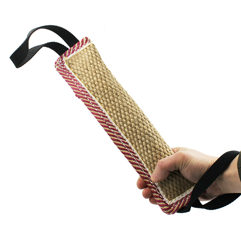 Dog supplies training stick chewing hemp stick interactive dog training pure hemp chewing stick dog training supplies dog training equipment large size