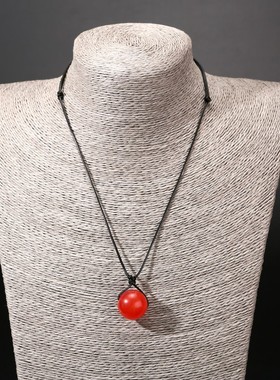 转运珠短项链女简约复古文艺