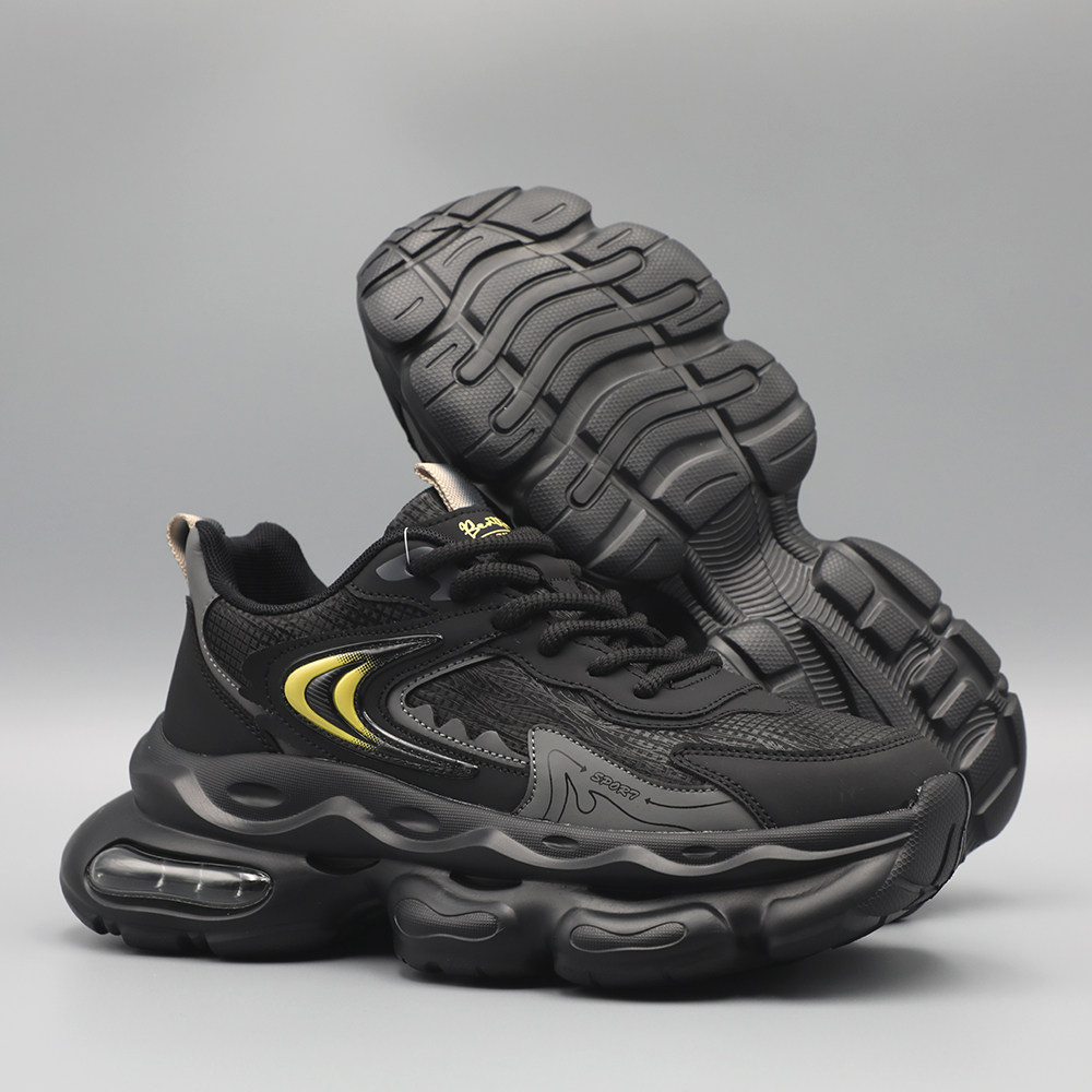 男鞋厚底增高老爹鞋新款气垫减震软底秋冬季皮面休闲百搭运动潮鞋,淘宝优惠券,粉丝福利购,淘宝优惠卷