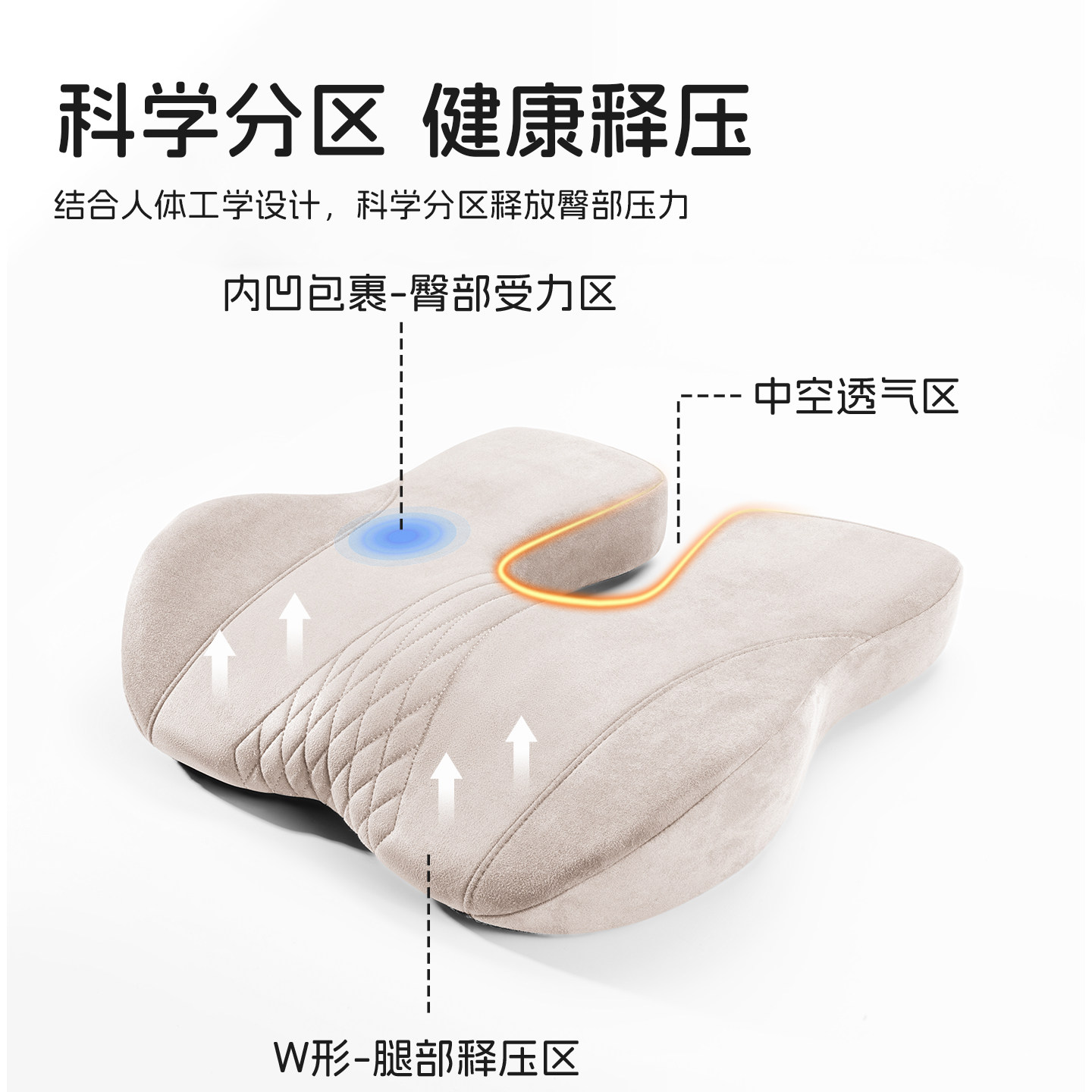 新款汽车坐垫车载主驾驶增高座垫四季通用小个子女士司机座椅垫子,淘宝优惠券,粉丝福利购,淘宝优惠卷