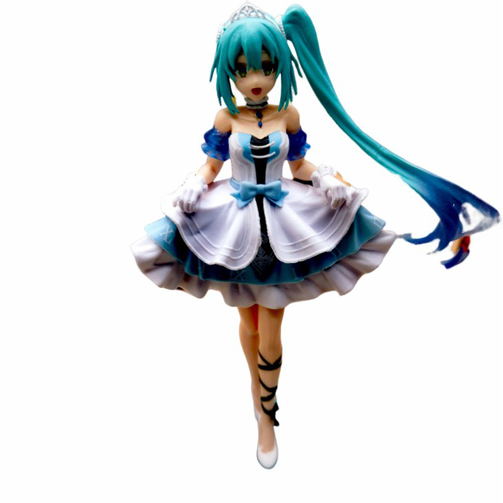 初音未来手办模型摆件公仔美少女水冰月二次元蕾姆亚丝娜周边合集 - 图3