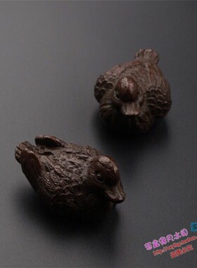 纯铜手工仿古风实心小摆件