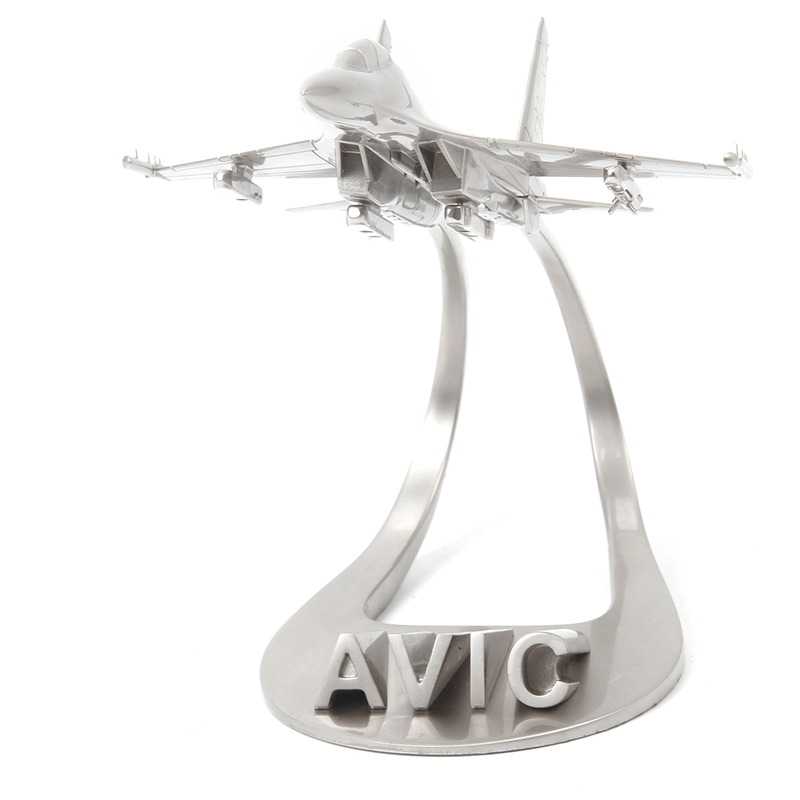 特尔博1:150歼16D电子战飞机模型合金成品歼16战斗机送恩师礼物 - 图1