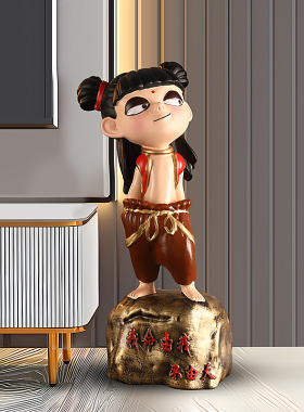 哪吒魔童降世手办客厅装饰品摆件