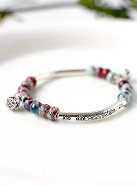 手链手串陶瓷民族风女