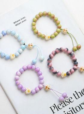 花前醉小青柠猫青提手串猫爪手持高颜值手链女手捻绕指柔手串手持