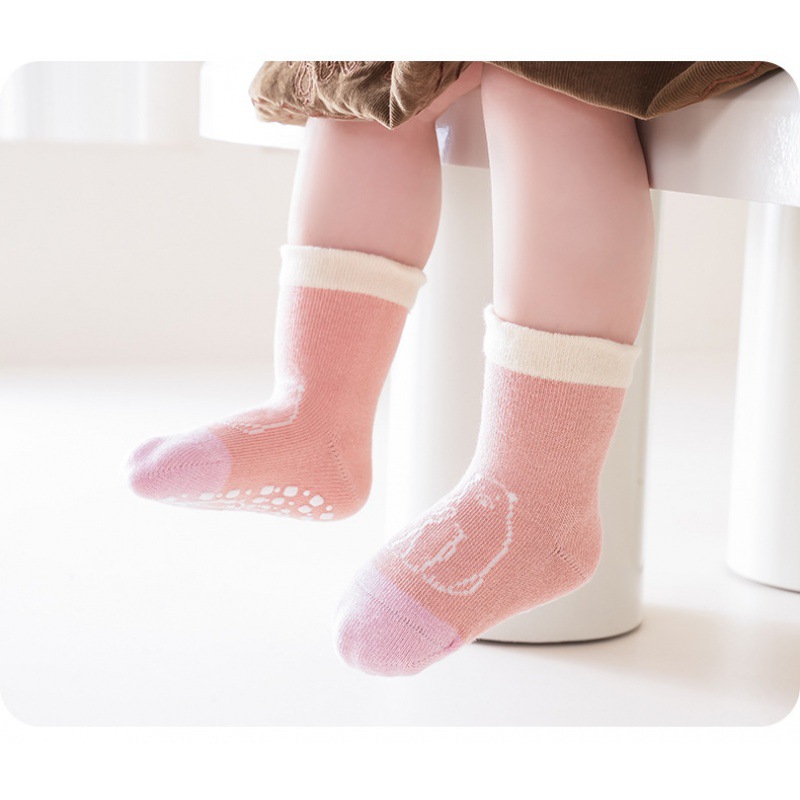 2025 Baby Floor Socks Children Non - Skid Socks Cute Cartoon - 图1