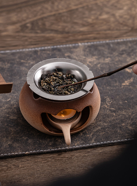 禅意粗陶小火香薰炉烤茶扩香
