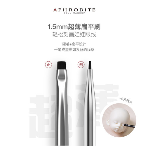【阿芙罗蒂特】BJD化妆刷阿芙罗蒂特新手必入娃专用化妆3支套妆师 - 图2
