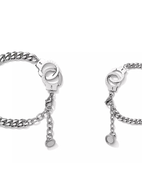 刻字磁吸可调节古巴链