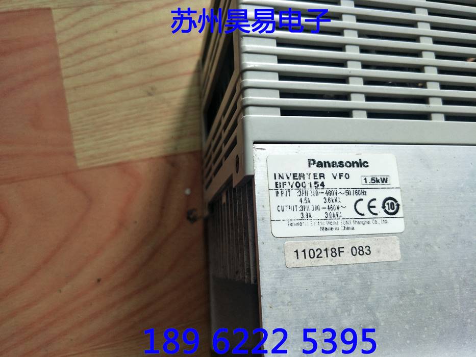 原装二手拆机松下变频器BFV00154 1.5kw/380V 成色新 功能包好 - 图2