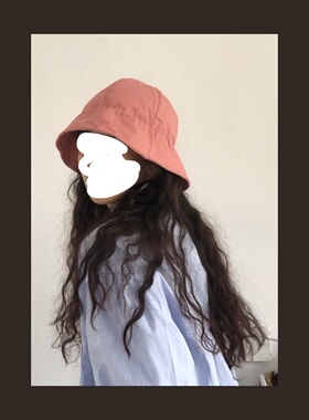 薄款日系渔夫帽男女四季百搭