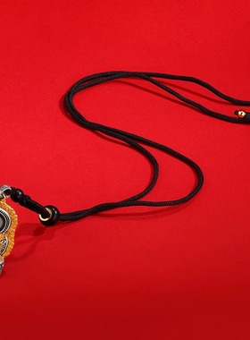 S925纯银镀金天珠白度母吊坠