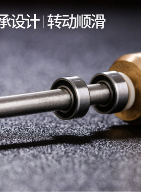 手摇转轮藏传家用密宗供修黄铜观音绿度母桌面男女通用摆件包邮