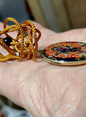 金刚手菩萨吊坠藏式民族风