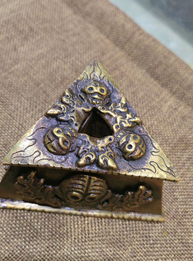 尼泊尔手工金刚宝橛底座民族风