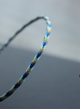 手工编制手链八股编织平安手绳