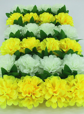 仿真菊花排电子花圈排花拱门花柱
