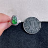 New product in September Hongyu Jadeite 18k gold inlaid ice seed ice sun green fortune gourd exquisite ring A510916