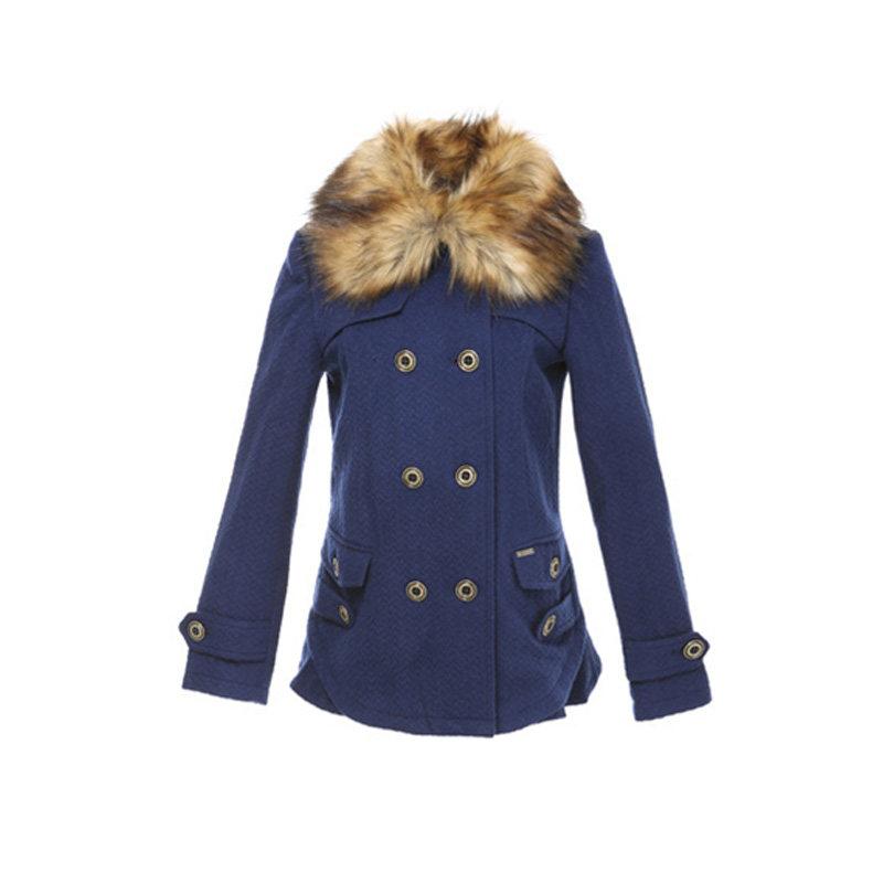 艾格官方旗舰店2020冬装毛呢大衣 艾格银座毛呢外套