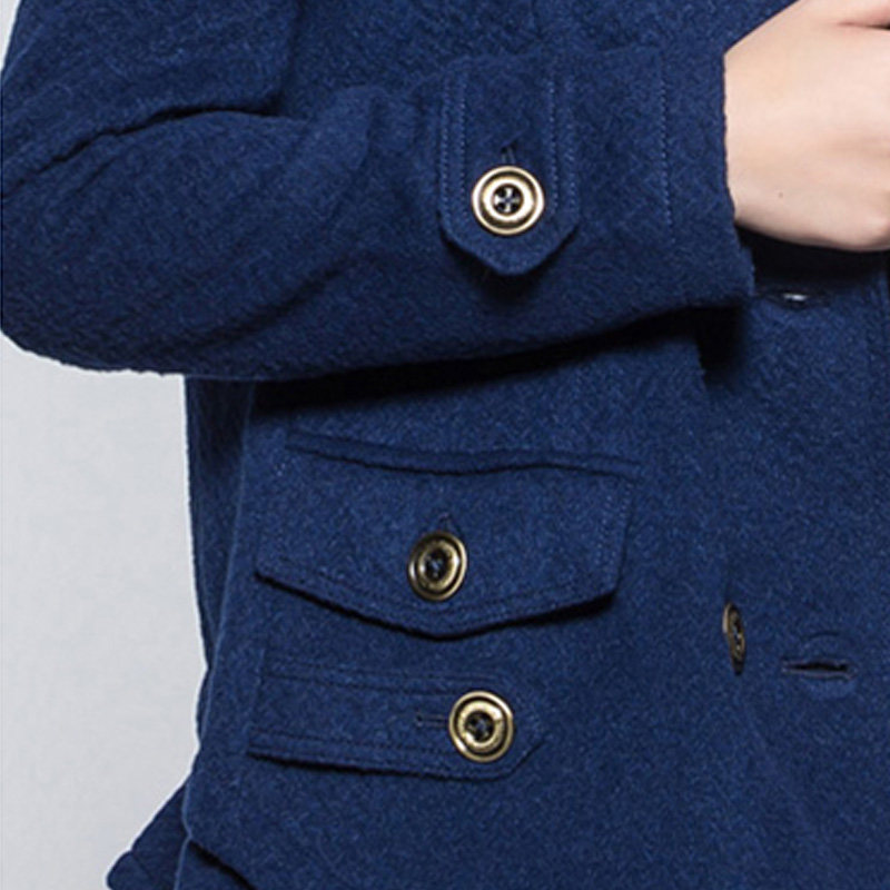 艾格官方旗舰店2020冬装毛呢大衣 艾格银座毛呢外套