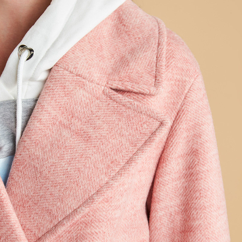  艾格银座毛呢外套