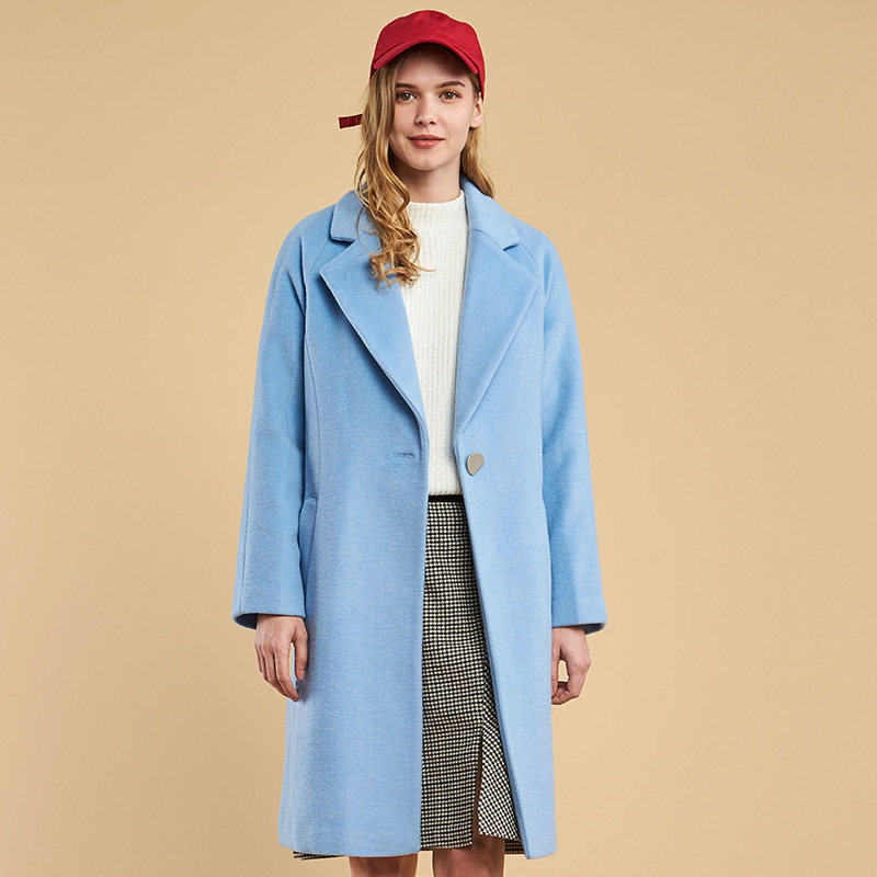  艾格银座毛呢外套