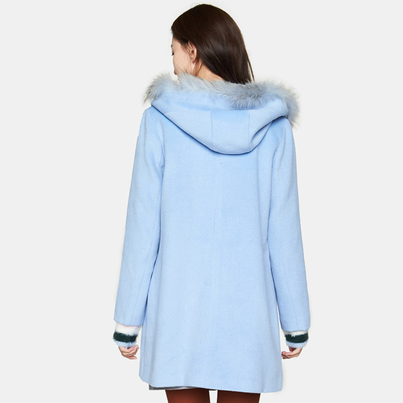  艾格银座毛呢外套