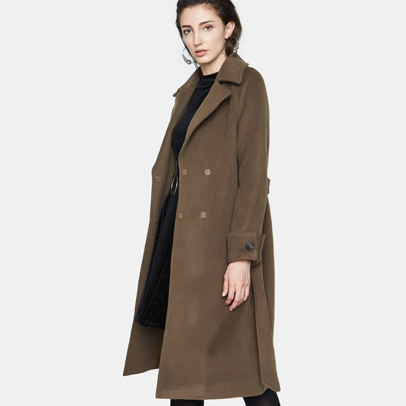  艾格银座毛呢外套