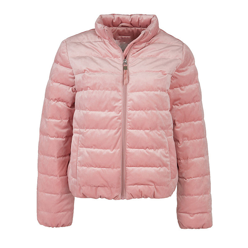 艾格冬季女装时尚官方修身保暖棉服 艾格银座棉衣/棉服