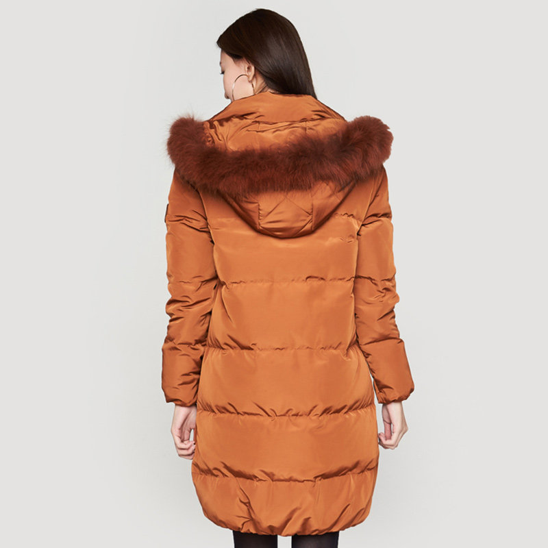 【断码l】艾格冬季女装加厚羽绒服 艾格银座羽绒服