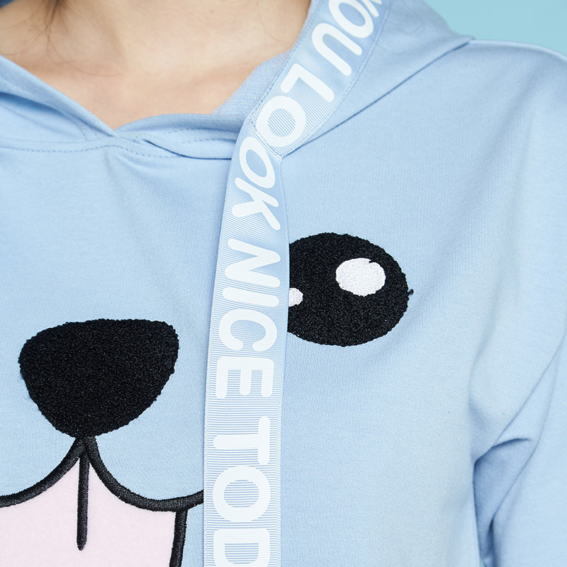 艾格夏季女装2020新款潮ins t恤 艾格银座毛针织衫