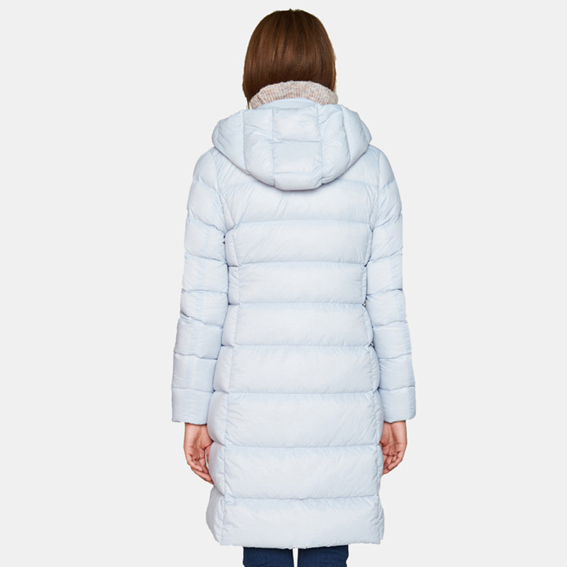 【断码l】艾格冬季女装时尚羽绒服 艾格银座羽绒服