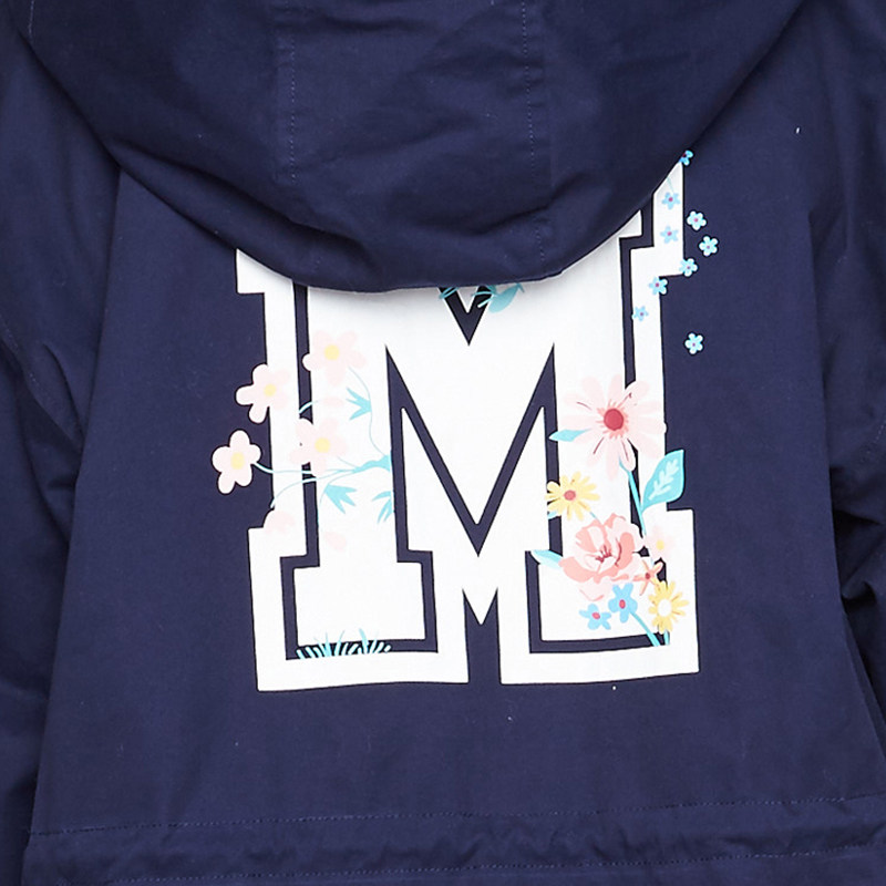 艾格春秋季新品女装百搭长袖连帽 艾格银座短外套