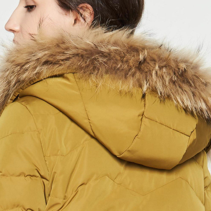 【断码xs】艾格冬季女装时尚羽绒服 艾格银座羽绒服