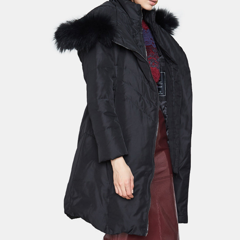 艾格冬季女装时尚搭配保暖羽绒服 艾格银座羽绒服