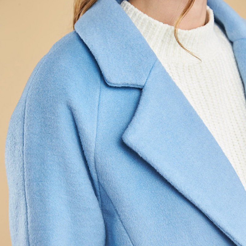  艾格银座毛呢外套