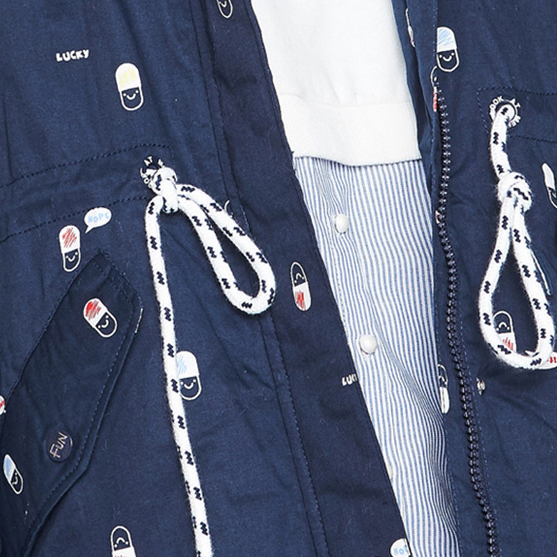 艾格冬装女装时尚大毛领个性棉服 艾格银座棉衣/棉服