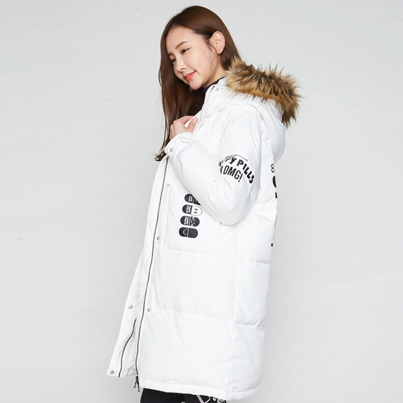 【断码m】艾格冬季女装百搭羽绒服 艾格银座羽绒服