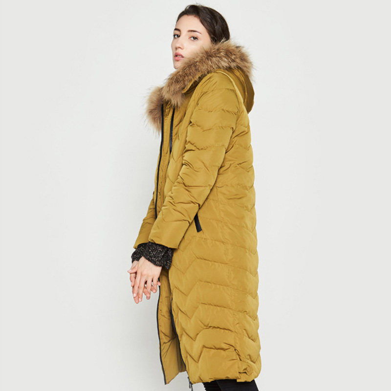 【断码xs】艾格冬季女装时尚羽绒服 艾格银座羽绒服