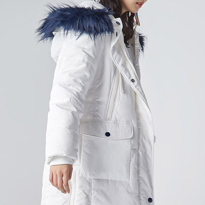 艾格冬季女装时尚百搭个性羽绒服 艾格银座羽绒服