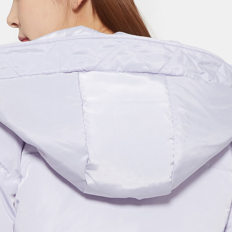 艾格冬季女装纯色时尚潮流羽绒服 艾格银座羽绒服