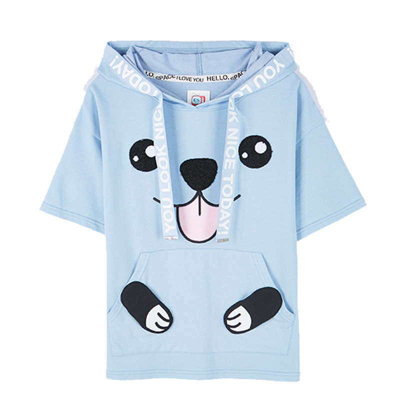 艾格夏季女装2020新款潮ins t恤 艾格银座毛针织衫