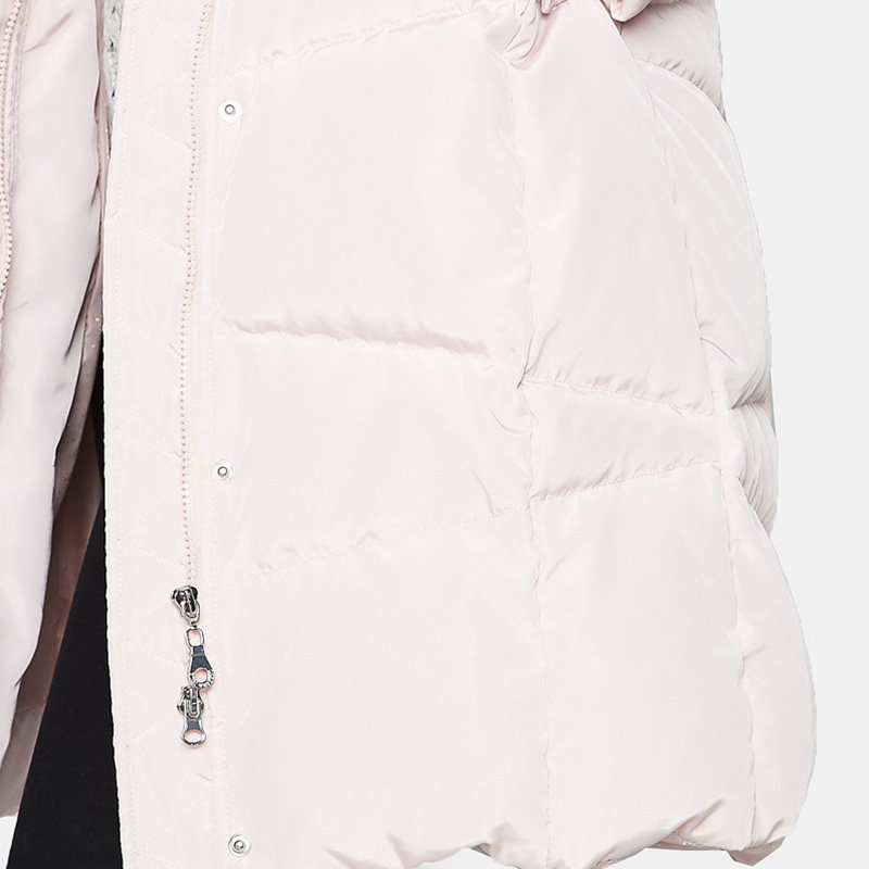 艾格冬季女装新款纯色时尚白鸭绒 艾格银座羽绒服