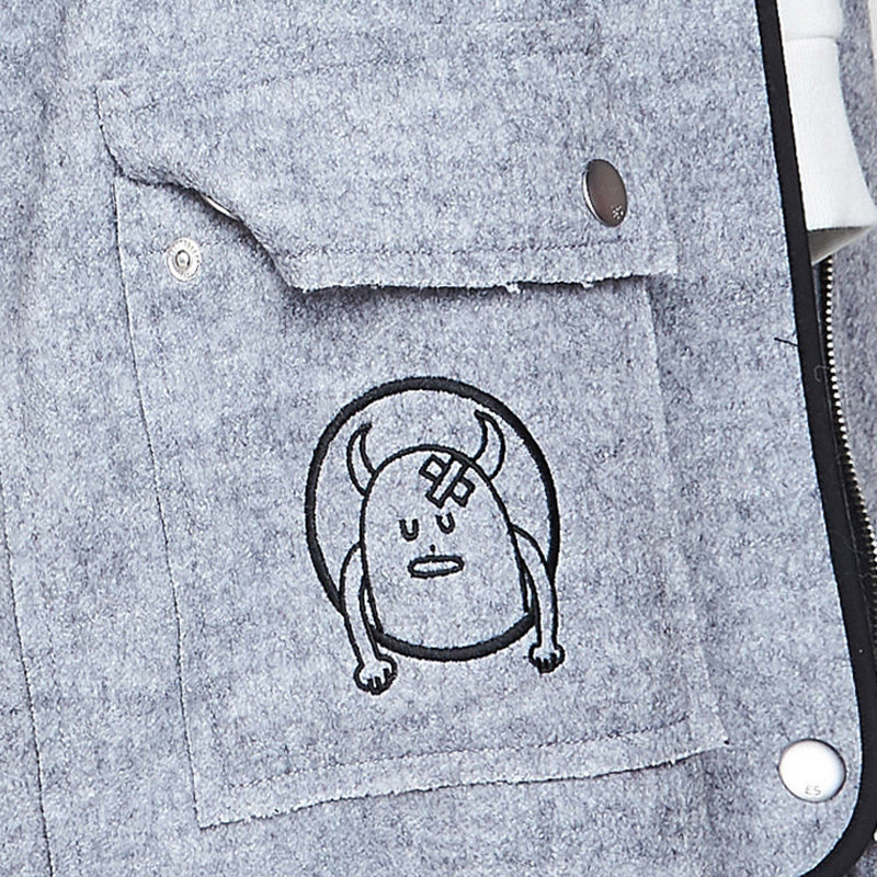 艾格新款冬季女装休闲拉链毛呢大衣 艾格银座毛呢外套