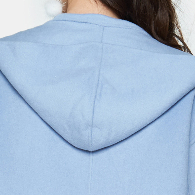 艾格春秋季女装新品羊毛毛呢大衣 艾格银座风衣