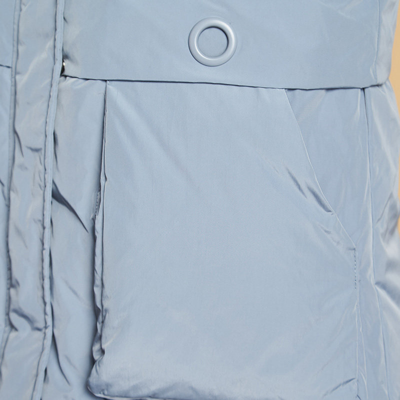 【断码s】艾格冬季女装休闲白鸭绒 艾格银座羽绒服